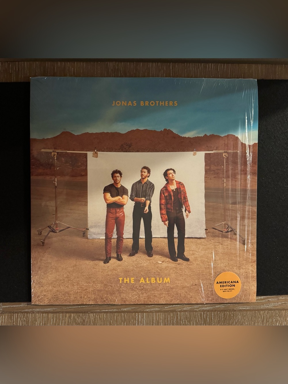 Signed Jonas Brothers The Album Poster and Vinyl